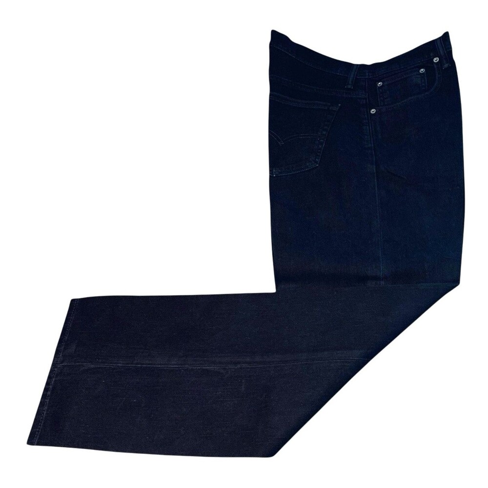 Levi Strauss Jeans Mens Denim Black 34x32 Patented Original Riveted Red Tag